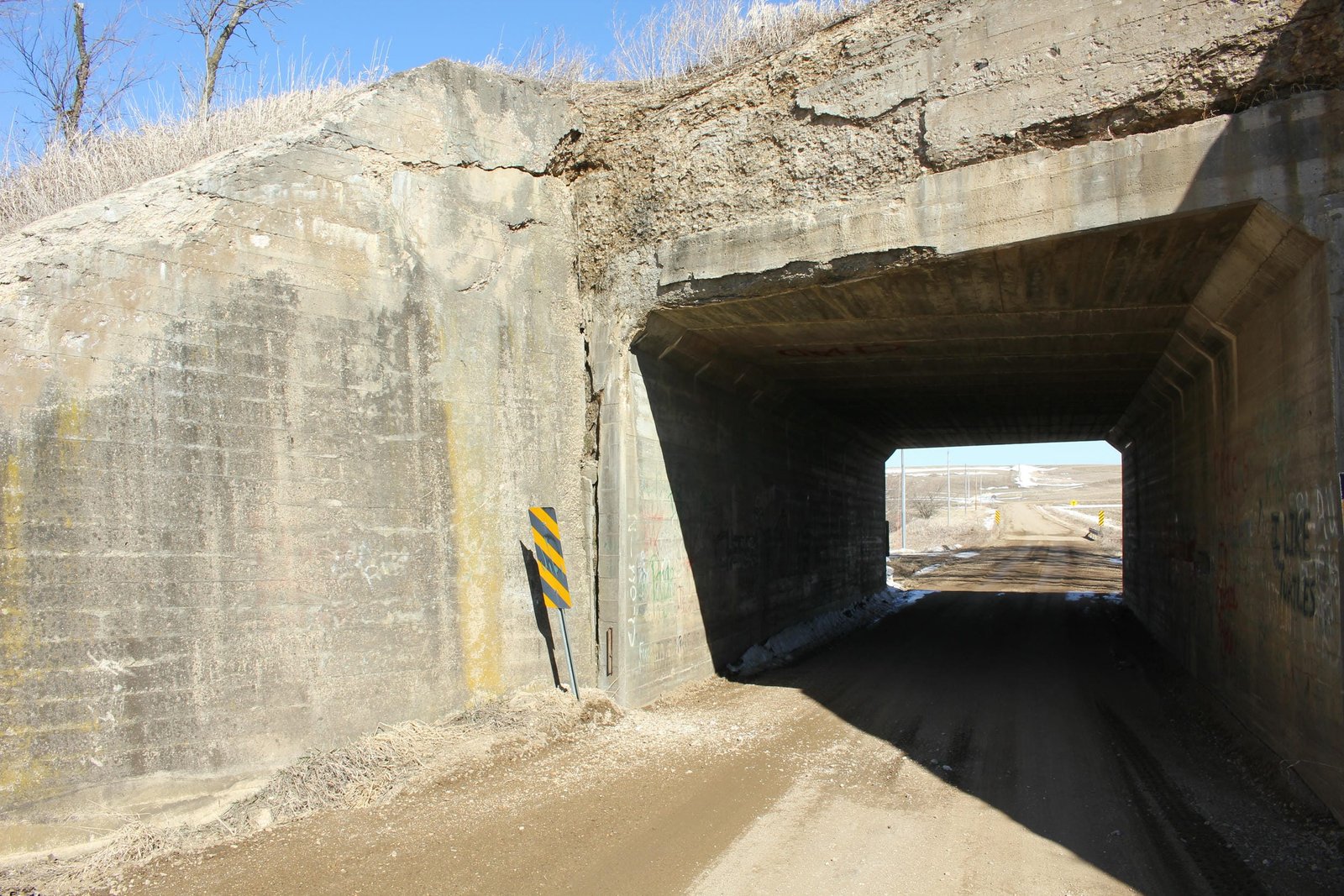 West abutment